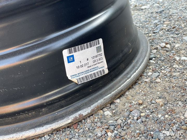 Штампованные диски Opel