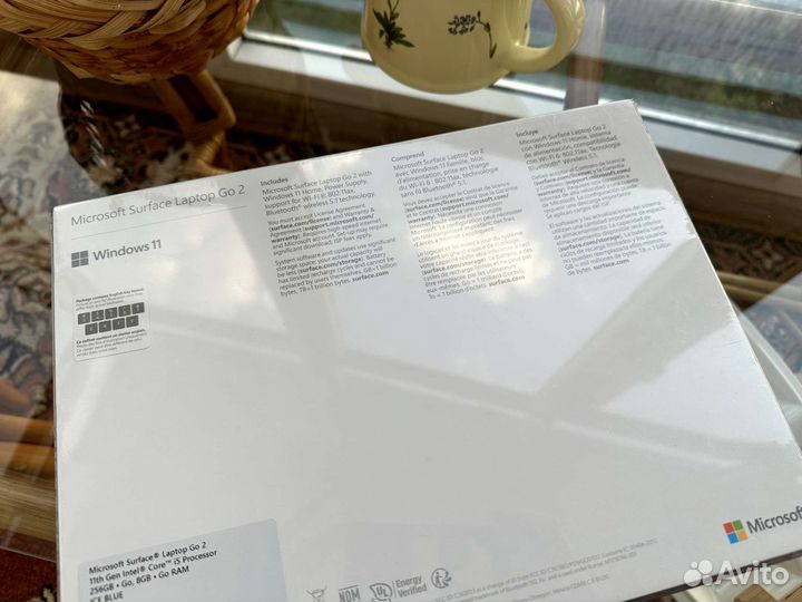 Ультрабук Microsoft Surface Laptop Go 2 8Gb 256Gb