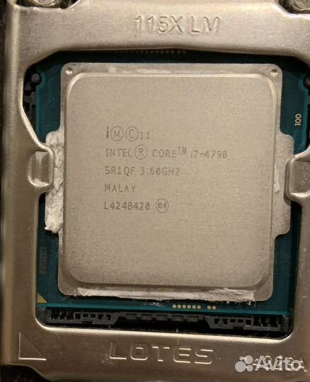 Процессор intel core i7 4790