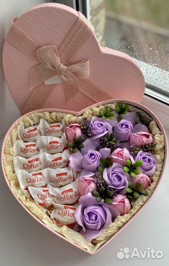 Композиции из мыльных роз, подарки