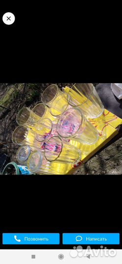 Стаканы граненые СССР