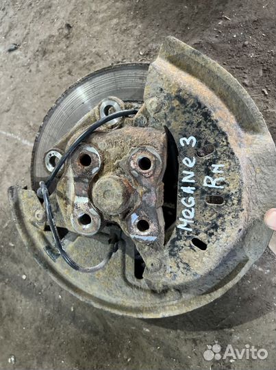 Ступица кулак задний Renault Megane 3