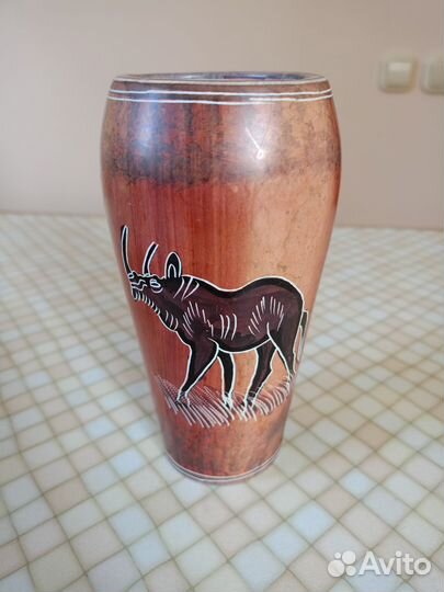 Декоративная тарелка 30 см. + стакан