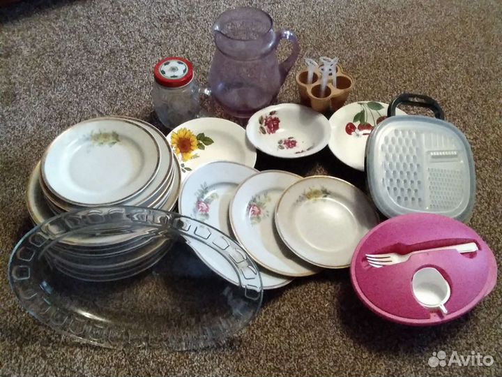 Столовая посуда, кувшин, контейнер, блюдо