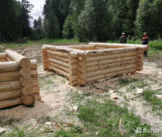 Сруб для бани 3х4