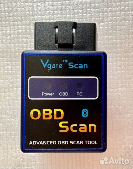 Сканер ELM327 Vgate scan OBD2 bluetooth v2.1