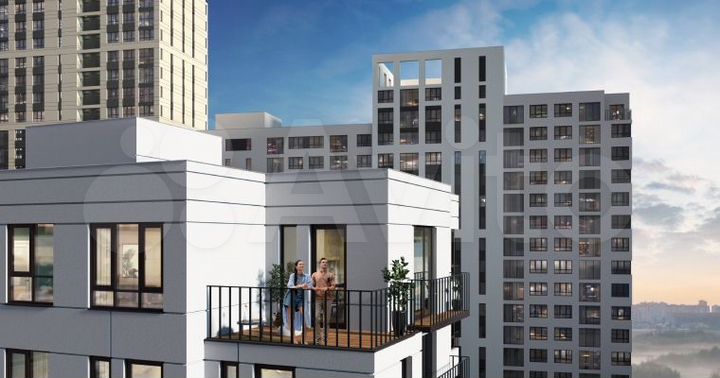 2-к. квартира, 66,6 м², 21/25 эт.