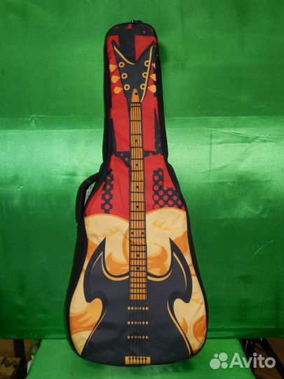 Гитара чехол с принтом