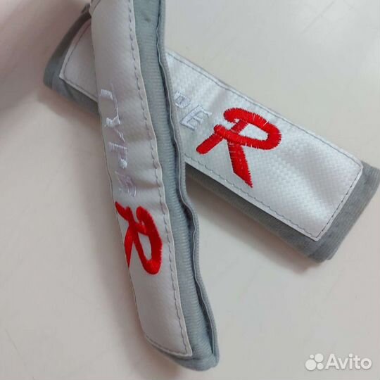 Накладки мягкие на ремни безопасности, на липах