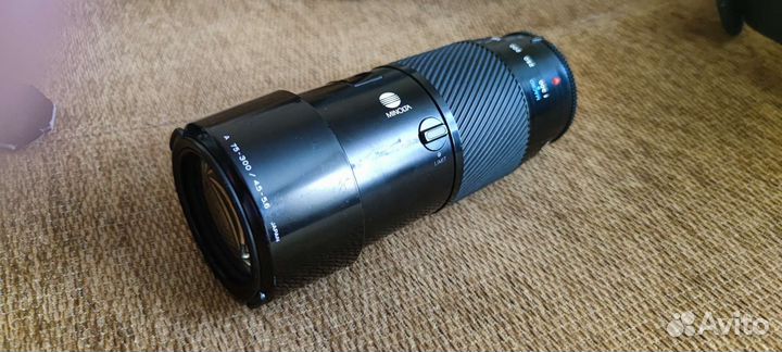 Объектив minolta af 75-300 f 4.5-5.6