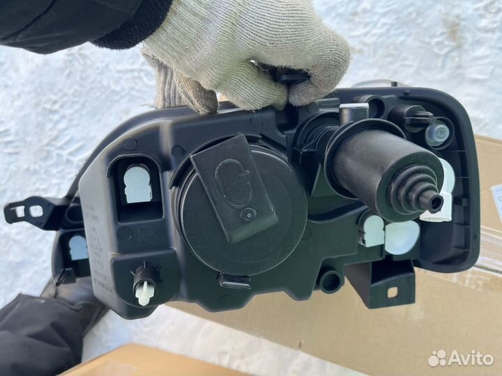 Фара renault logan фаза 1