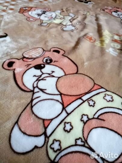 Детское одеяло плед