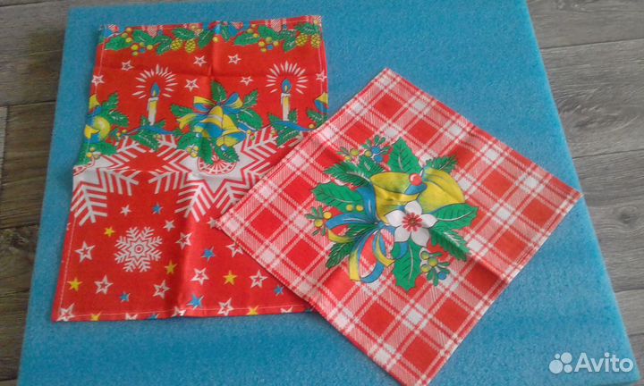 Набор новогодних салфеток х/б