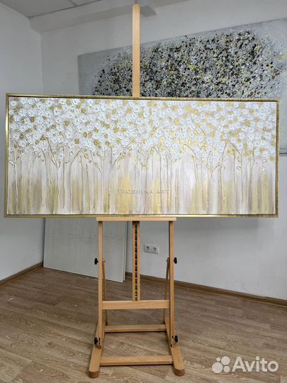 Картина на холсте объемная 