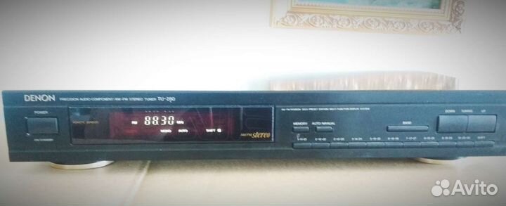 AM/FM тюнер Denon TU-280. Japan