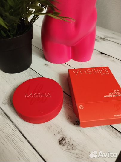 Тональный крем-кушон Missha Velvet Finish Cushion