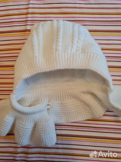 Шапка шлем журавлик