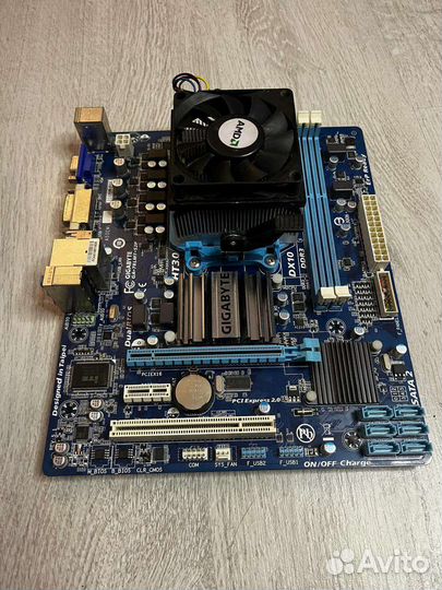 Процессор amd fx4300 quad core+матплата