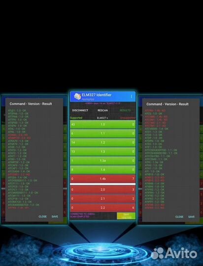 Правильные сканеры 1.5 ELM327 pic18f25k8 две платы