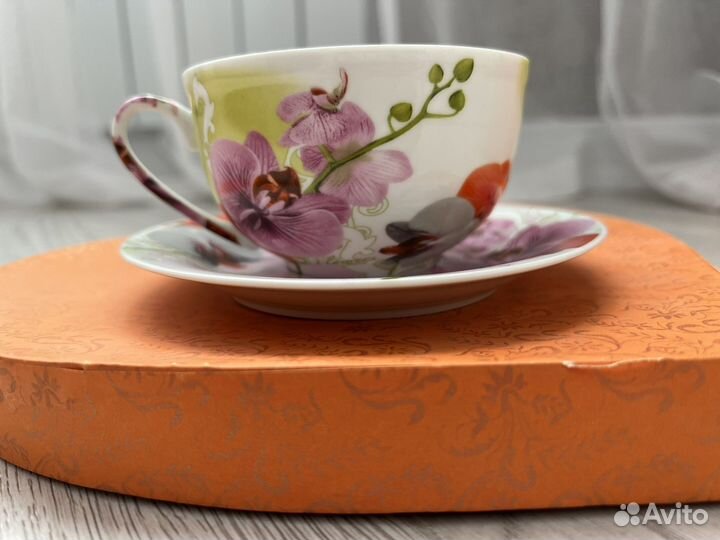 Сервиз чайный фарфор 4 предмета