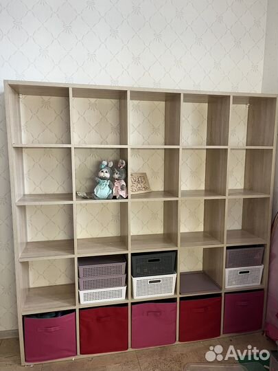 Стеллаж 25 секций дуб сонома