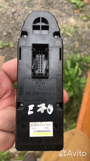 Кнопки стеклоподъемников BMW X5 E70, E71