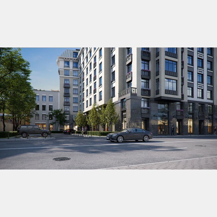 2-к. квартира, 75,6 м², 4/9 эт.