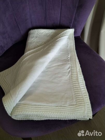 Плед детский/одеяло на хлопковой подкладке