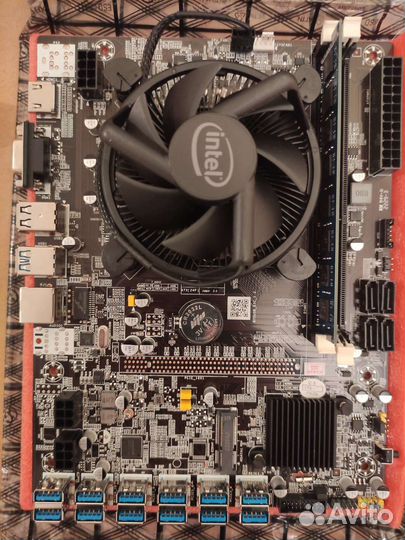 Материнская плата B75-12 USB/1155 2 шт