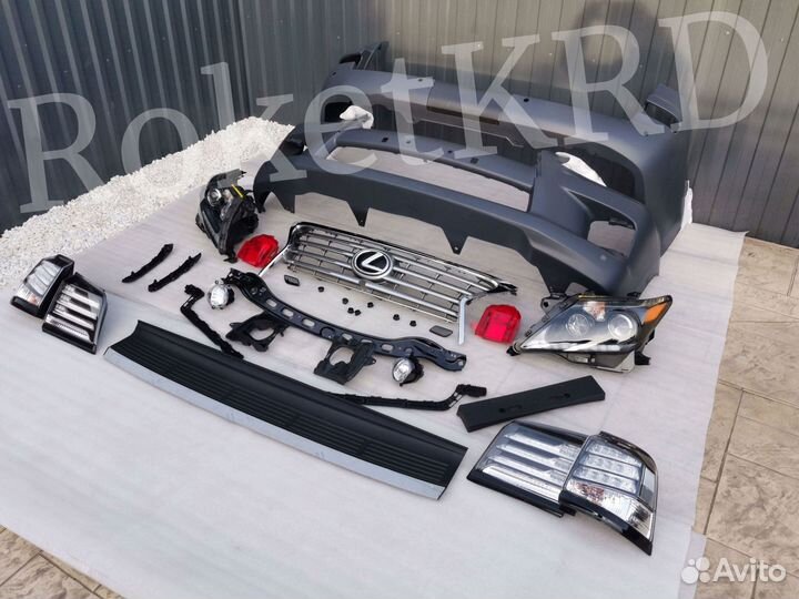 Рестайлинг Lexus LX 570 из 07 в 12-2015 г