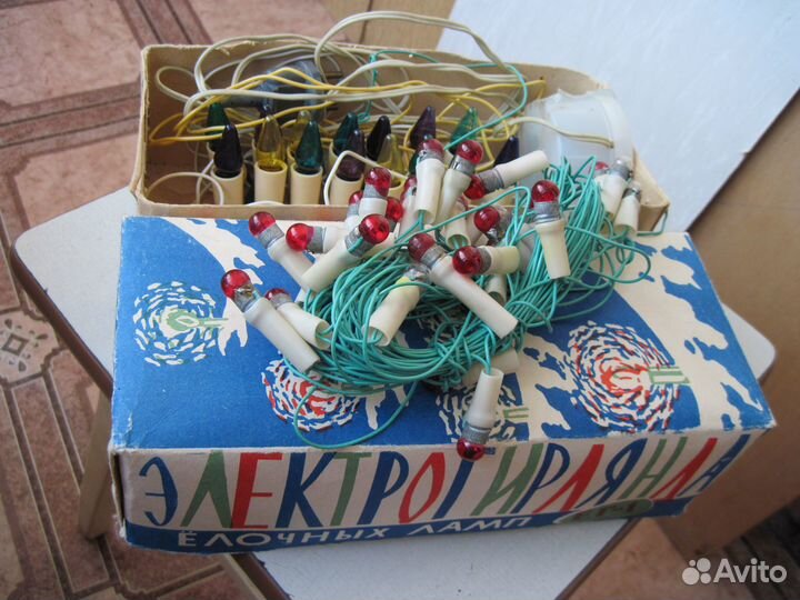 Электрические гирлянды на елку