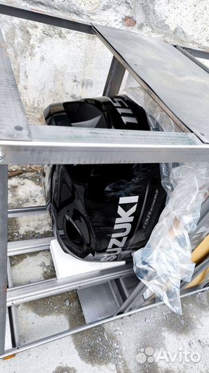 Мотор лодочный Suzuki DF115BTL CAN черный