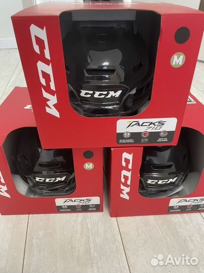 Шлем хоккейный CCM Tacks 710, 110, SR/M
