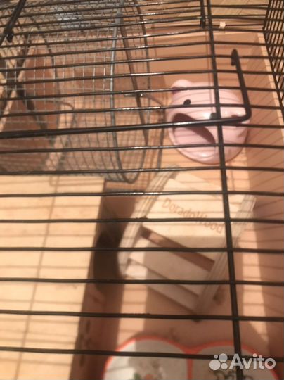 Клетка для маленького хомячка