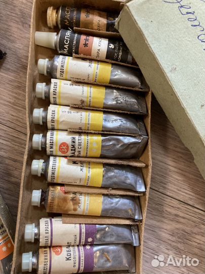 Масляные краски СССР