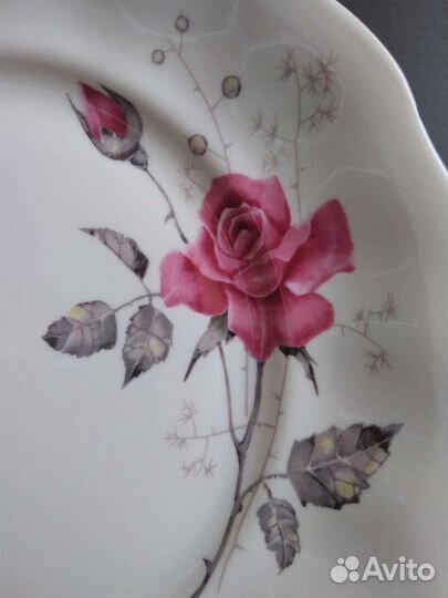 Блюдо большое, фарфор, (Польша) 70е годы