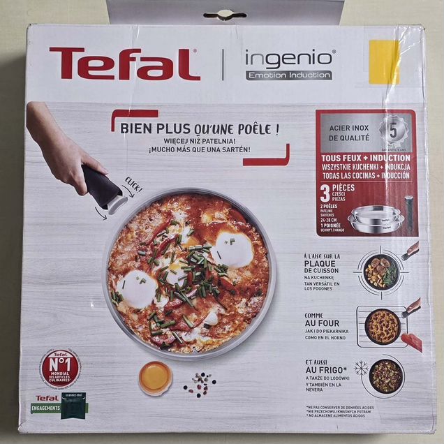 Tefal Ingenio Emotion L8969345 сковороды 24/28 руч