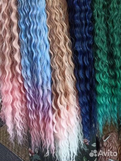 Афролоконы афрокудри премиум материал Ариэль