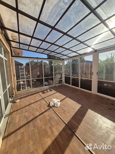 Остекление Алюминиевыми Раздвижными Окнами