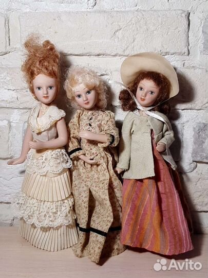 Куклы фарфоровые коллекционные