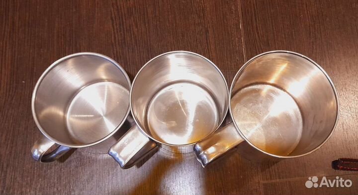 Кружка алюминиевая 3 шт