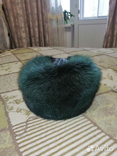 Шапка женская из песца