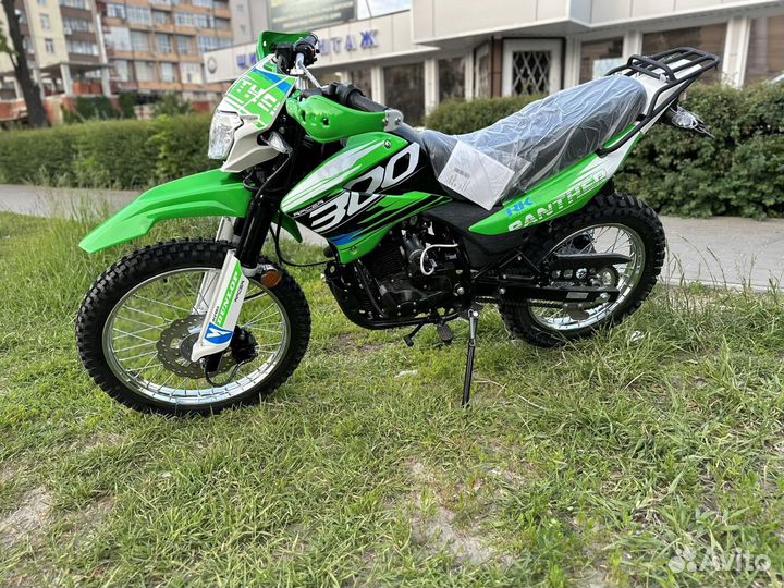 Новый мотоцикл racer panther 300 2023 зеленый