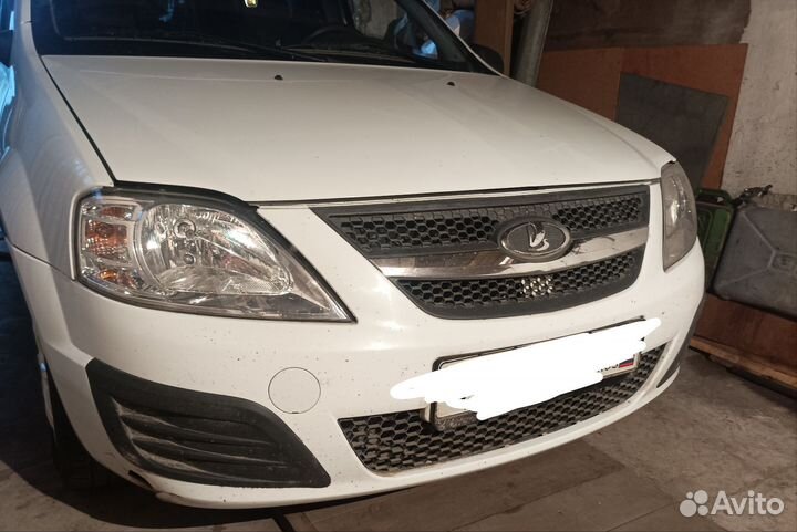 Передний бампер лада ларгус