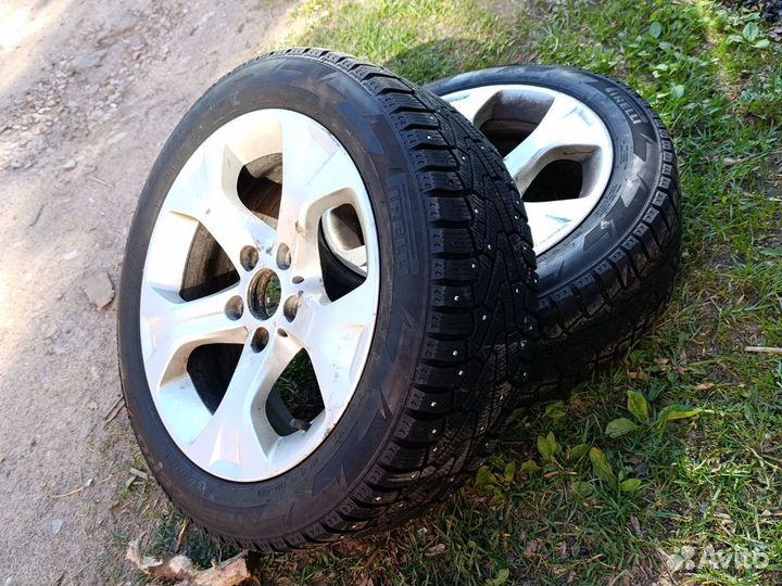 Колеса BMW x1 + зимня pirelli 225/50 r17 ice zero