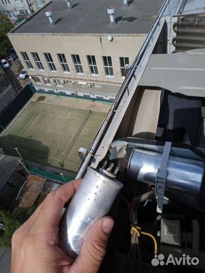 Чистка внешнего блока сплит системы, ремонт