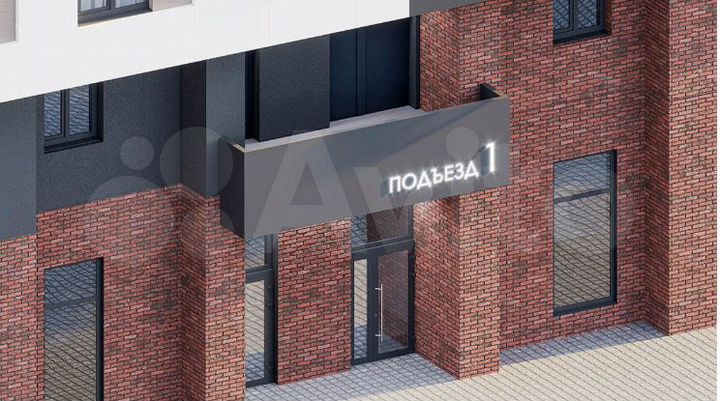 1-к. квартира, 43 м², 2/24 эт.