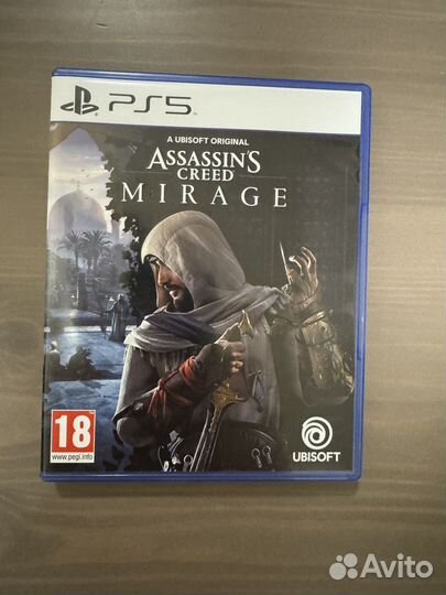 Assassin's Creed Mirage ps5 диск