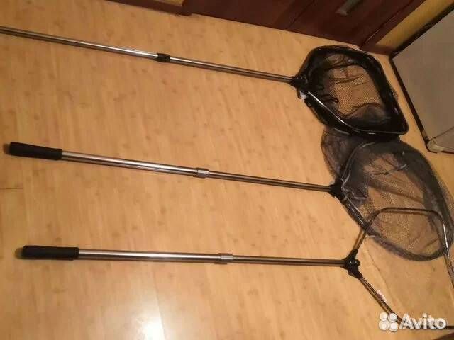 Подсачник складной, подсак телескопический