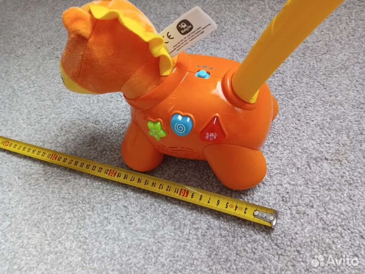 Каталка лошадка музыкальная